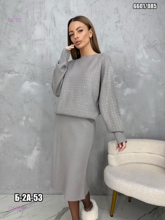 Костюм(свитер,юбка) 2164694-4