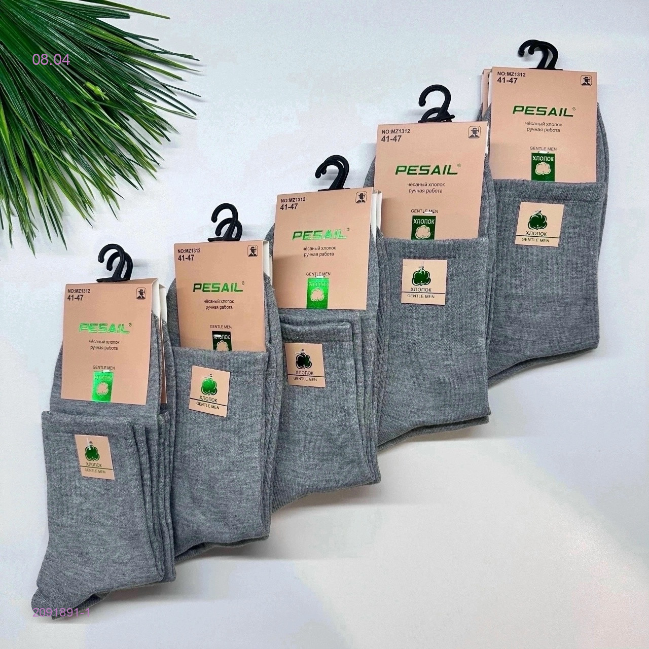 Носки мужские 10 пар 2091891-1