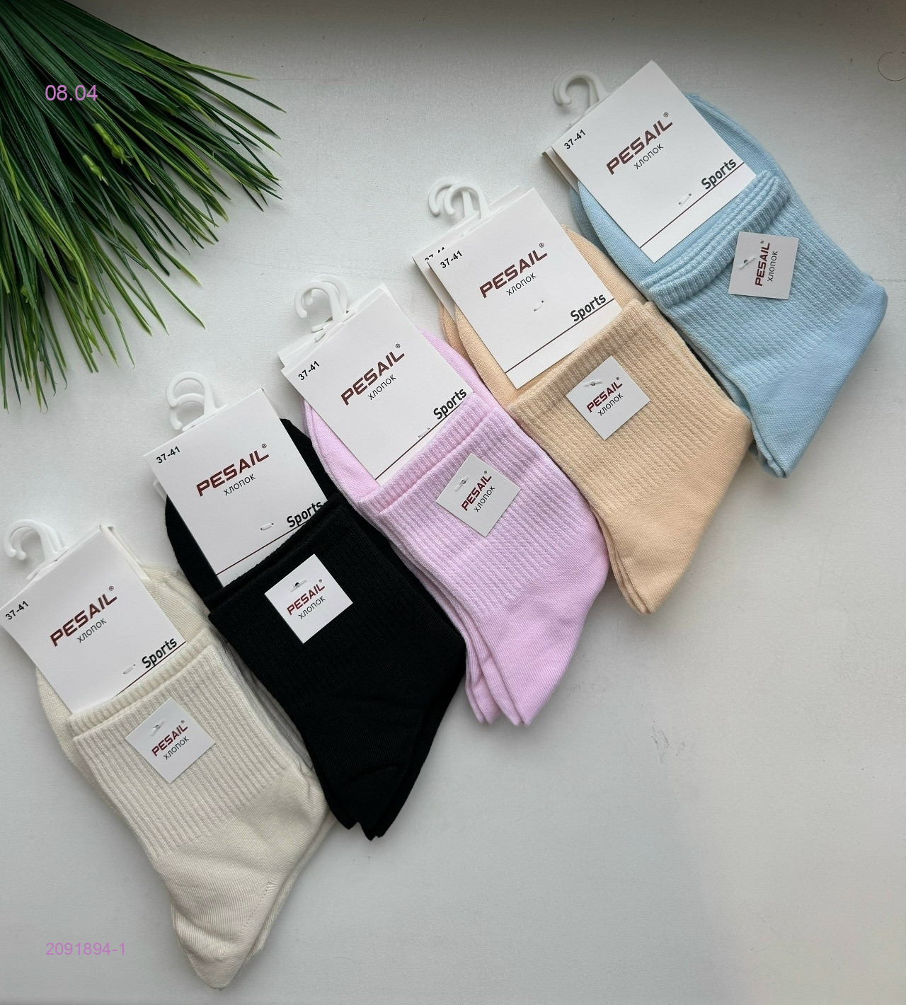 Носки женские 10 пар 2091894-1