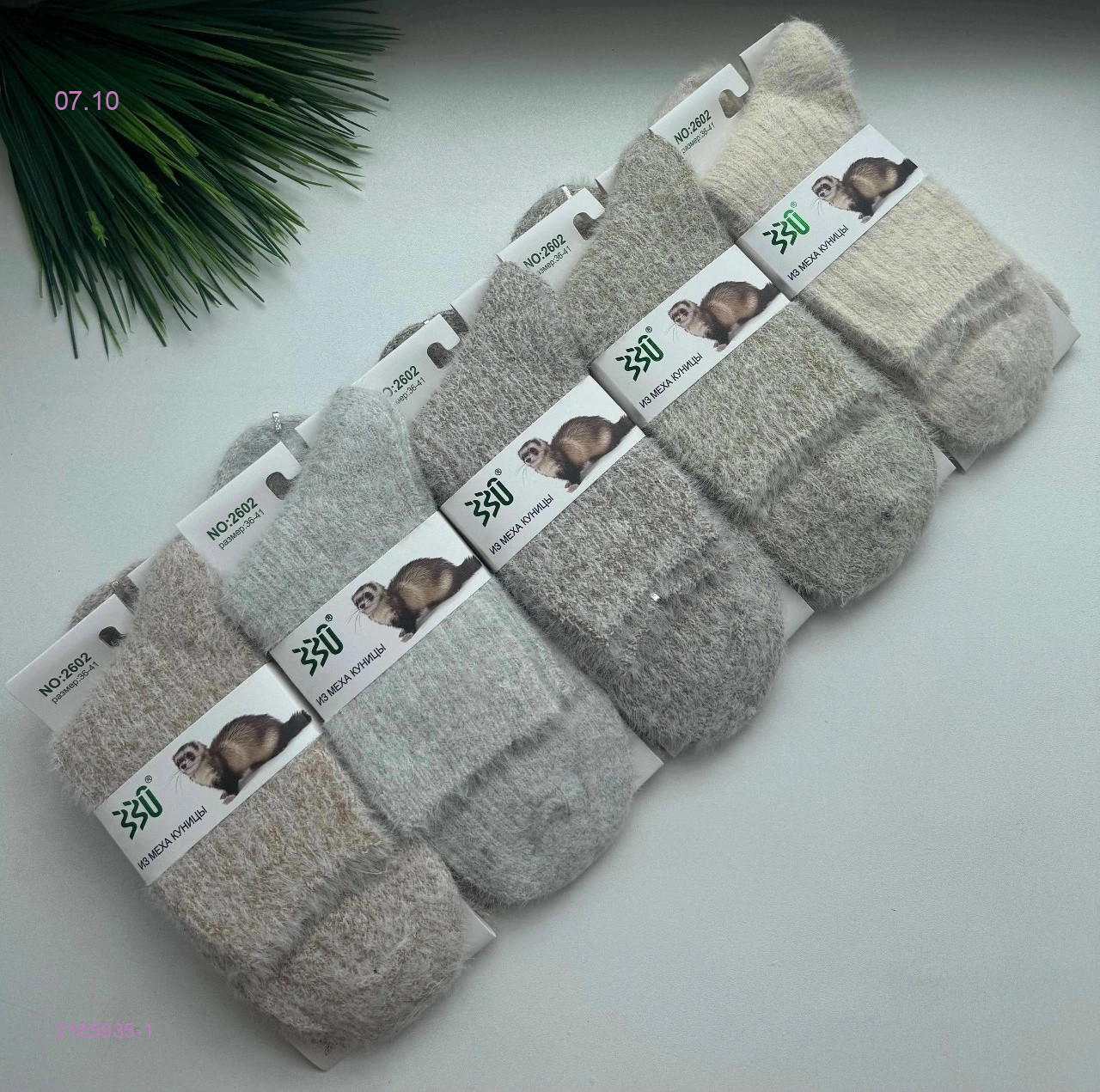 Носки женские 10 пар 2165935-1