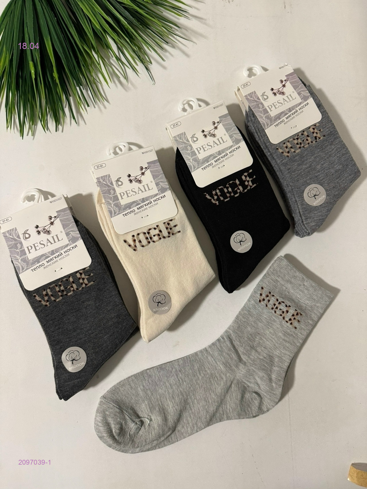 Носки женские 10 пар 2097039-1