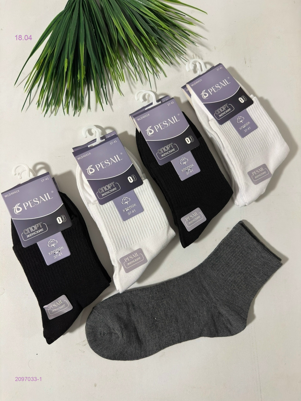 Носки женские 10 пар 2097033-1