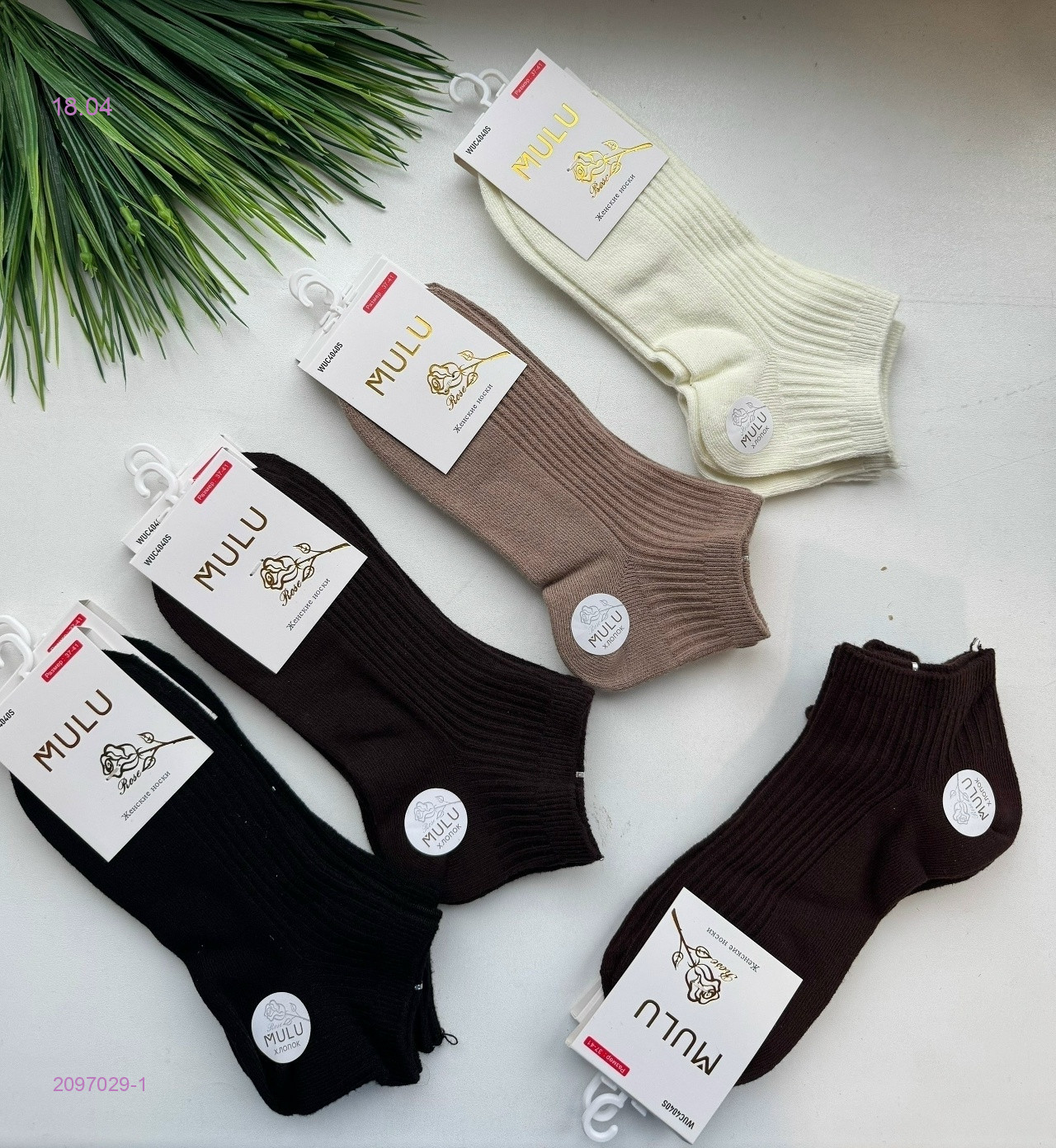 Носки женские 10 пар 2097029-1