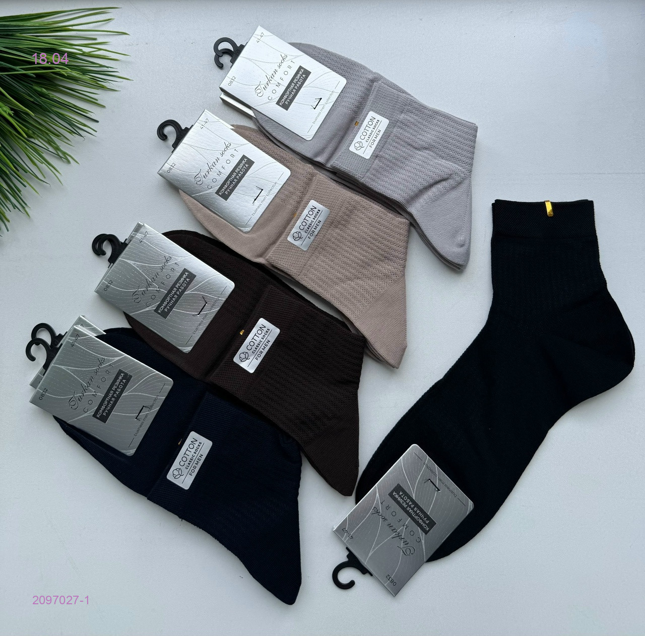 Носки мужские 10 пар 2097027-1