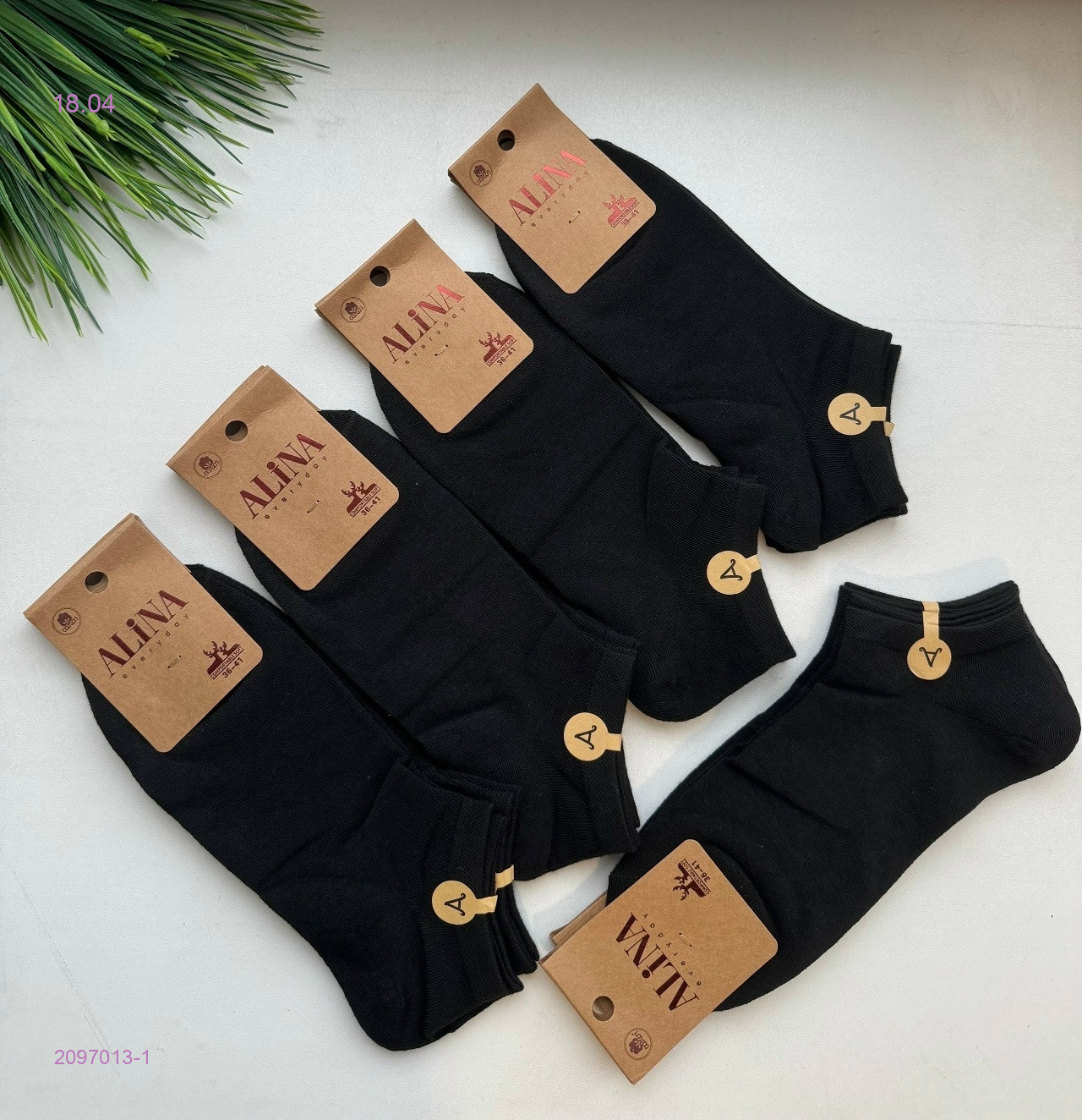 Носки женские 10 пар 2097013-1