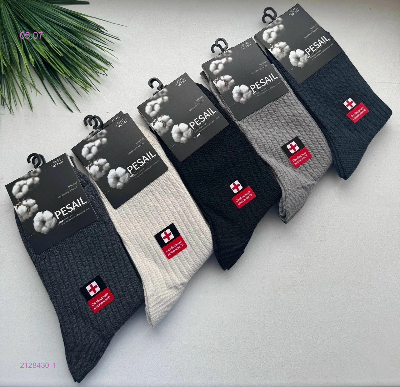 Носки мужские 10 пар 2128430-1