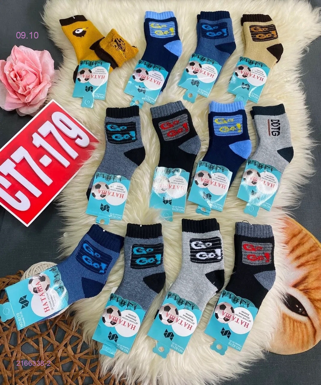 носки детские 12пар 2166338-2