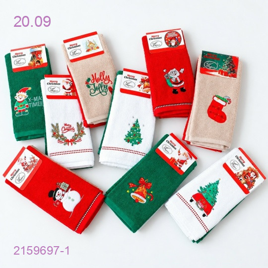МАХРОВЫЕ КУХОННЫЕ ПОЛОТЕНЦА 12шт 2159697-1