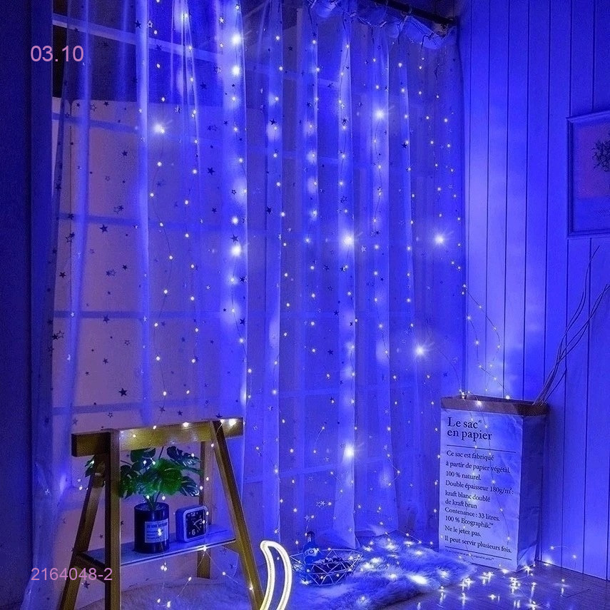 Новогодний гирлянды шторы 2164048-2